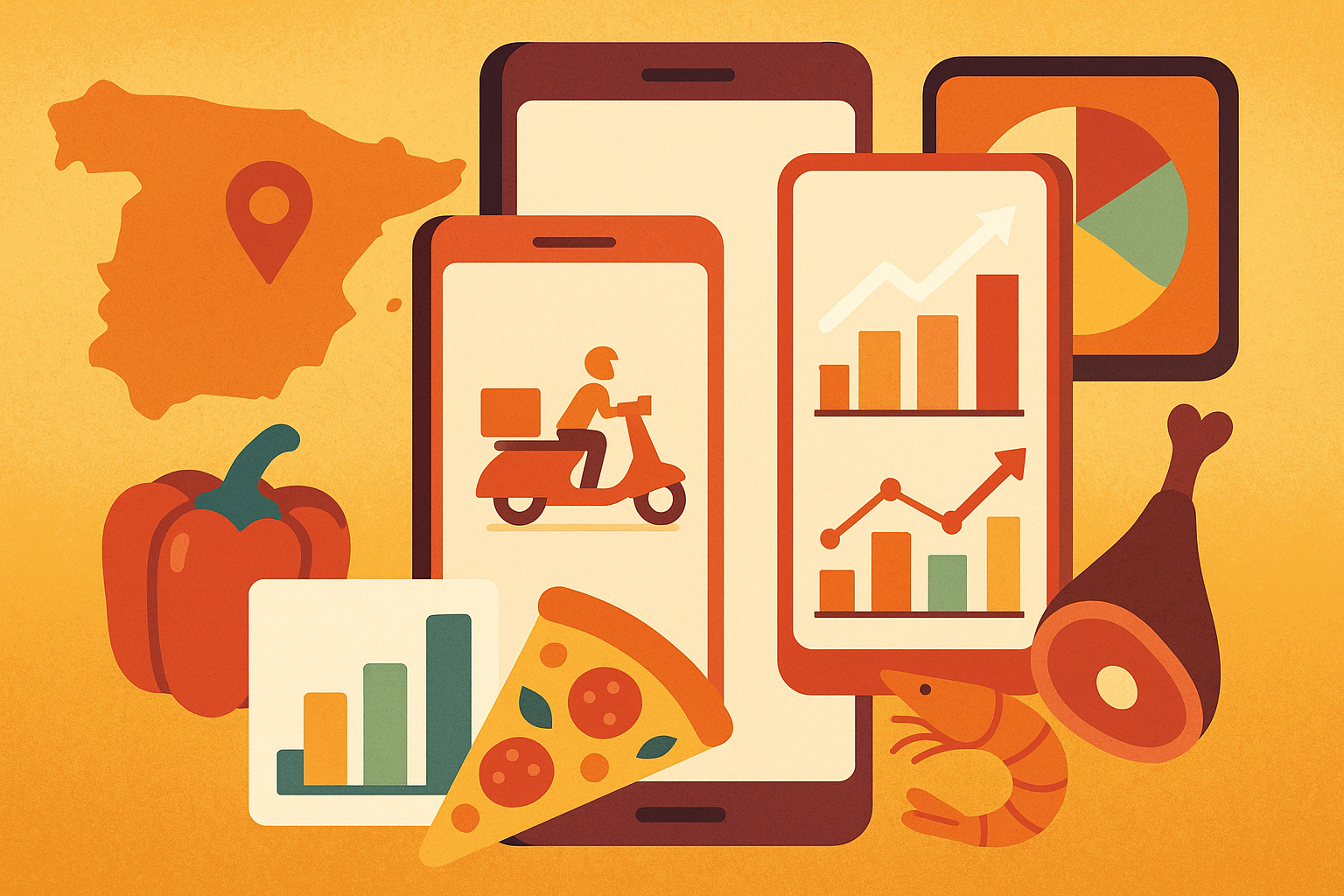 Spain Food Delivery App Trends in 2026: Local Platforms, Grocery Delivery, and Review Growth